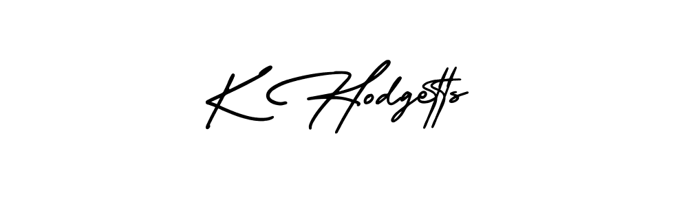 It looks lik you need a new signature style for name K Hodgetts. Design unique handwritten (AmerikaSignatureDemo-Regular) signature with our free signature maker in just a few clicks. K Hodgetts signature style 3 images and pictures png