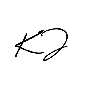 Also You can easily find your signature by using the search form. We will create K J name handwritten signature images for you free of cost using AmerikaSignatureDemo-Regular sign style. K J signature style 3 images and pictures png