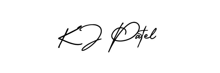 Similarly AmerikaSignatureDemo-Regular is the best handwritten signature design. Signature creator online .You can use it as an online autograph creator for name K J Patel. K J Patel signature style 3 images and pictures png