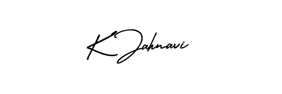 Best and Professional Signature Style for K Jahnavi. AmerikaSignatureDemo-Regular Best Signature Style Collection. K Jahnavi signature style 3 images and pictures png