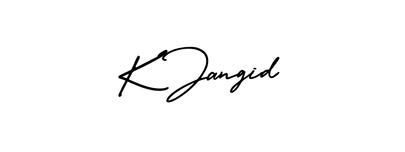 Check out images of Autograph of K Jangid name. Actor K Jangid Signature Style. AmerikaSignatureDemo-Regular is a professional sign style online. K Jangid signature style 3 images and pictures png