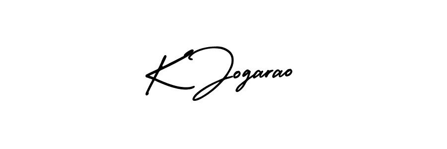 How to make K Jogarao signature? AmerikaSignatureDemo-Regular is a professional autograph style. Create handwritten signature for K Jogarao name. K Jogarao signature style 3 images and pictures png