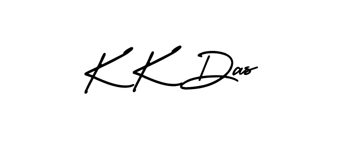 Make a beautiful signature design for name K K Das. Use this online signature maker to create a handwritten signature for free. K K Das signature style 3 images and pictures png