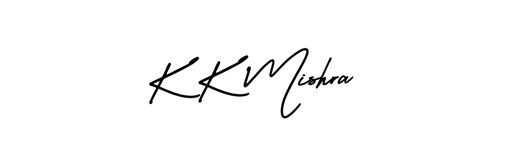 Design your own signature with our free online signature maker. With this signature software, you can create a handwritten (AmerikaSignatureDemo-Regular) signature for name K K Mishra. K K Mishra signature style 3 images and pictures png