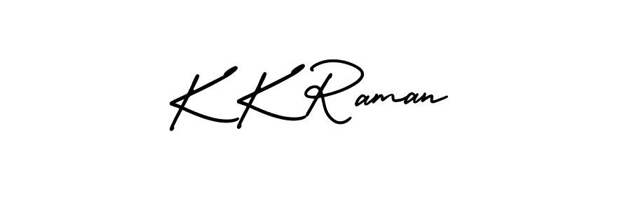 Also we have K K Raman name is the best signature style. Create professional handwritten signature collection using AmerikaSignatureDemo-Regular autograph style. K K Raman signature style 3 images and pictures png