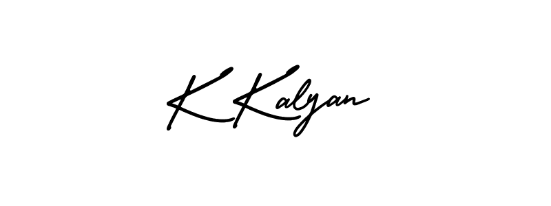 Also You can easily find your signature by using the search form. We will create K Kalyan name handwritten signature images for you free of cost using AmerikaSignatureDemo-Regular sign style. K Kalyan signature style 3 images and pictures png