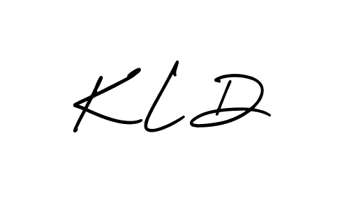 How to make K L D signature? AmerikaSignatureDemo-Regular is a professional autograph style. Create handwritten signature for K L D name. K L D signature style 3 images and pictures png
