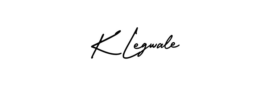 Make a short K Legwale signature style. Manage your documents anywhere anytime using AmerikaSignatureDemo-Regular. Create and add eSignatures, submit forms, share and send files easily. K Legwale signature style 3 images and pictures png