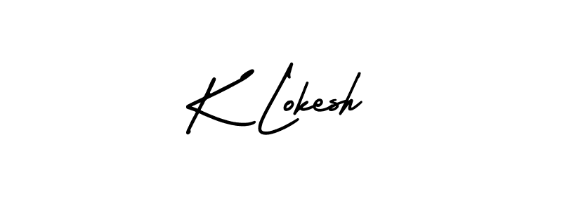 Once you've used our free online signature maker to create your best signature AmerikaSignatureDemo-Regular style, it's time to enjoy all of the benefits that K Lokesh name signing documents. K Lokesh signature style 3 images and pictures png