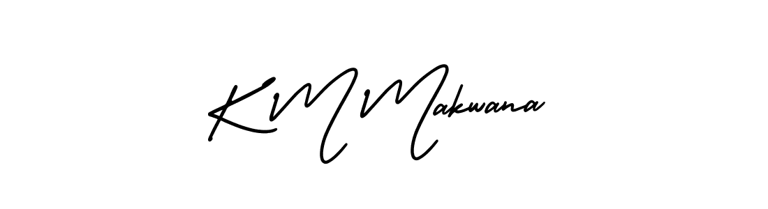 Best and Professional Signature Style for K M Makwana. AmerikaSignatureDemo-Regular Best Signature Style Collection. K M Makwana signature style 3 images and pictures png