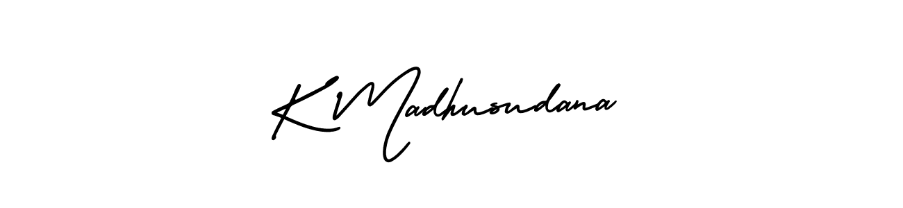 Similarly AmerikaSignatureDemo-Regular is the best handwritten signature design. Signature creator online .You can use it as an online autograph creator for name K Madhusudana. K Madhusudana signature style 3 images and pictures png