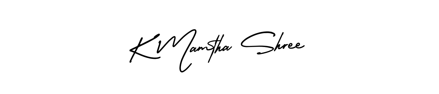 It looks lik you need a new signature style for name K Mamtha Shree. Design unique handwritten (AmerikaSignatureDemo-Regular) signature with our free signature maker in just a few clicks. K Mamtha Shree signature style 3 images and pictures png