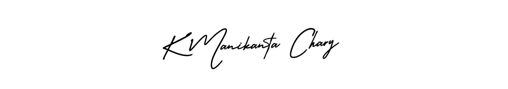 Similarly AmerikaSignatureDemo-Regular is the best handwritten signature design. Signature creator online .You can use it as an online autograph creator for name K Manikanta Chary. K Manikanta Chary signature style 3 images and pictures png