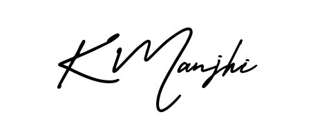 Download transparent PNG signature for name K Manjhi styled with AmerikaSignatureDemo-Regular font. Ready to paste directly into PDF and Word agreements. K Manjhi signature style 3 images and pictures png