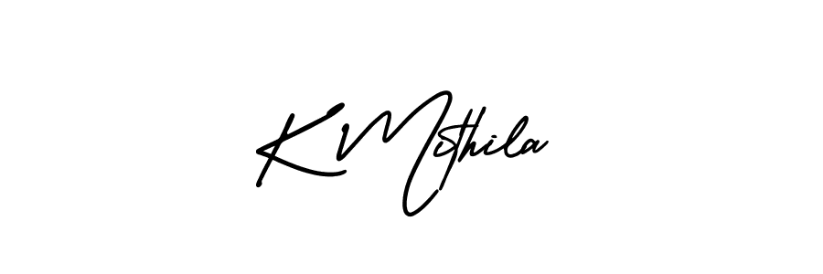 Make a short K Mithila signature style. Manage your documents anywhere anytime using AmerikaSignatureDemo-Regular. Create and add eSignatures, submit forms, share and send files easily. K Mithila signature style 3 images and pictures png