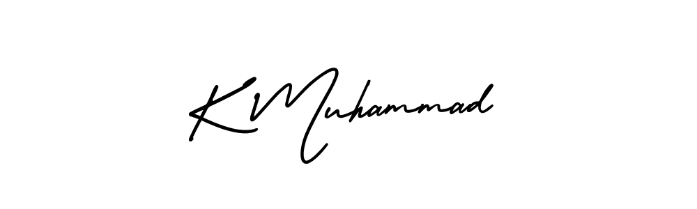 Make a beautiful signature design for name K Muhammad. Use this online signature maker to create a handwritten signature for free. K Muhammad signature style 3 images and pictures png
