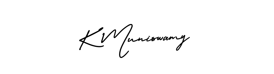 Also we have K Muniswamy name is the best signature style. Create professional handwritten signature collection using AmerikaSignatureDemo-Regular autograph style. K Muniswamy signature style 3 images and pictures png