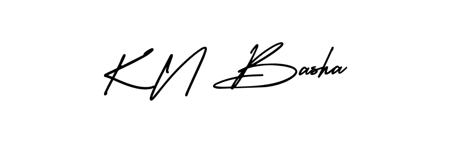 Similarly AmerikaSignatureDemo-Regular is the best handwritten signature design. Signature creator online .You can use it as an online autograph creator for name K N Basha. K N Basha signature style 3 images and pictures png