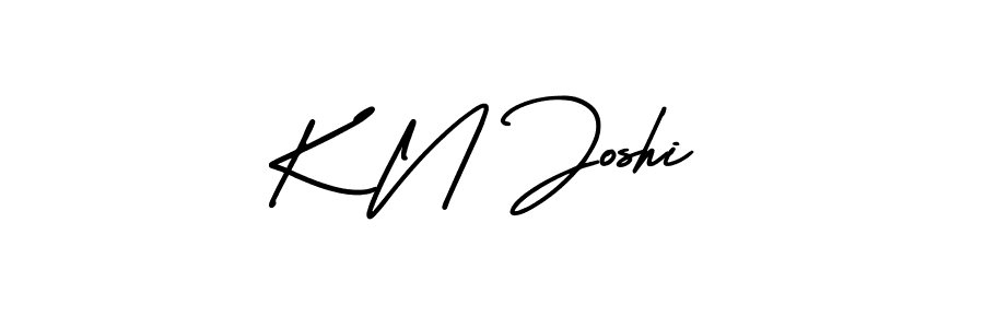 Make a short K N Joshi signature style. Manage your documents anywhere anytime using AmerikaSignatureDemo-Regular. Create and add eSignatures, submit forms, share and send files easily. K N Joshi signature style 3 images and pictures png