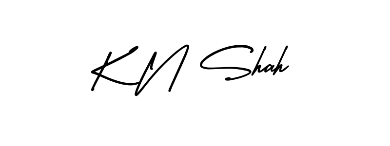 if you are searching for the best signature style for your name K N Shah. so please give up your signature search. here we have designed multiple signature styles  using AmerikaSignatureDemo-Regular. K N Shah signature style 3 images and pictures png