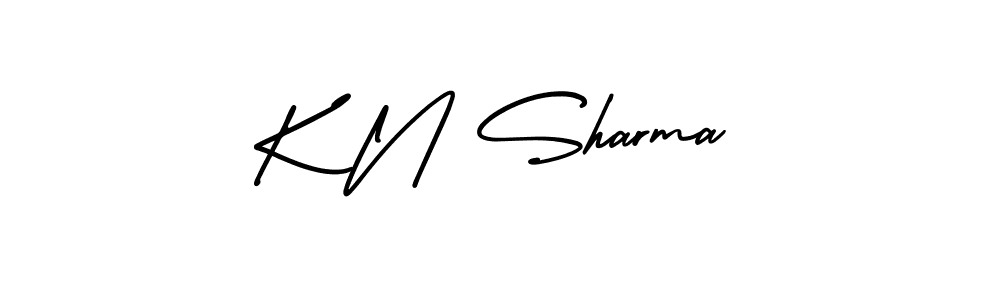 if you are searching for the best signature style for your name K N Sharma. so please give up your signature search. here we have designed multiple signature styles  using AmerikaSignatureDemo-Regular. K N Sharma signature style 3 images and pictures png