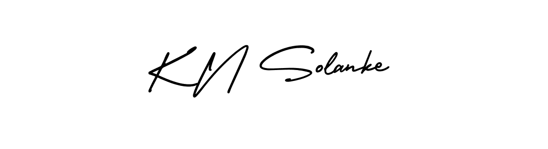 Best and Professional Signature Style for K N Solanke. AmerikaSignatureDemo-Regular Best Signature Style Collection. K N Solanke signature style 3 images and pictures png