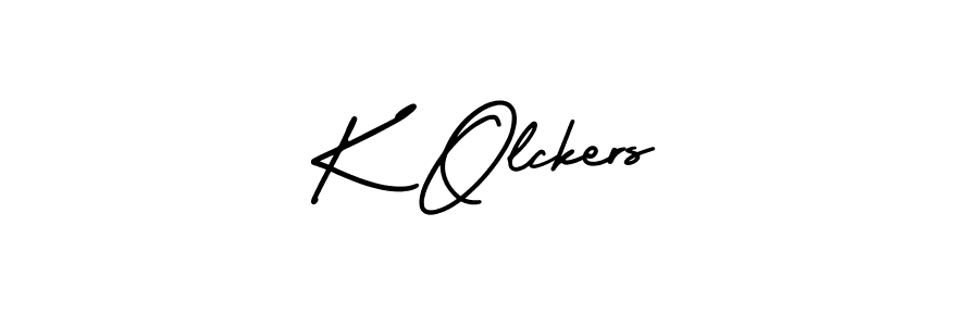 This is the best signature style for the K Olckers name. Also you like these signature font (AmerikaSignatureDemo-Regular). Mix name signature. K Olckers signature style 3 images and pictures png