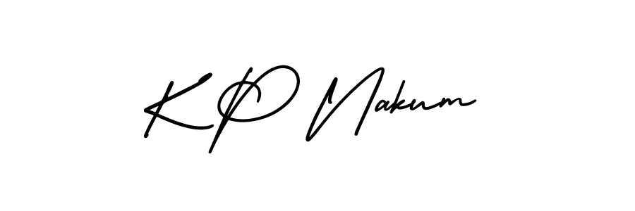 You can use this online signature creator to create a handwritten signature for the name K P Nakum. This is the best online autograph maker. K P Nakum signature style 3 images and pictures png