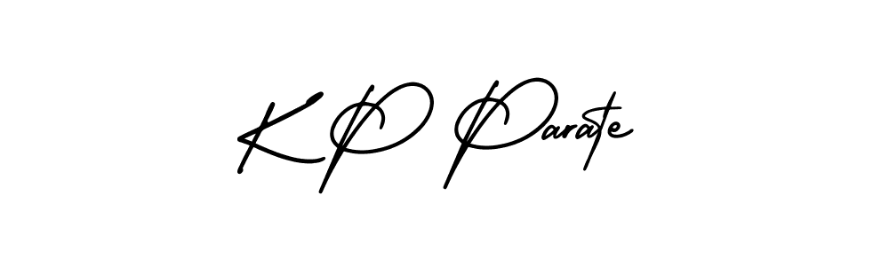 It looks lik you need a new signature style for name K P Parate. Design unique handwritten (AmerikaSignatureDemo-Regular) signature with our free signature maker in just a few clicks. K P Parate signature style 3 images and pictures png