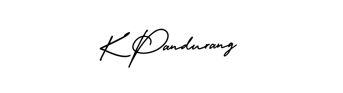 Similarly AmerikaSignatureDemo-Regular is the best handwritten signature design. Signature creator online .You can use it as an online autograph creator for name K Pandurang. K Pandurang signature style 3 images and pictures png