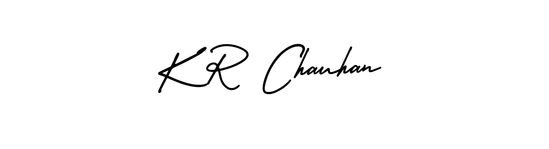 You can use this online signature creator to create a handwritten signature for the name K R Chauhan. This is the best online autograph maker. K R Chauhan signature style 3 images and pictures png