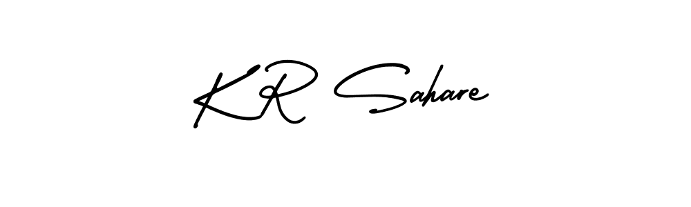 Check out images of Autograph of K R Sahare name. Actor K R Sahare Signature Style. AmerikaSignatureDemo-Regular is a professional sign style online. K R Sahare signature style 3 images and pictures png