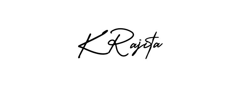 Once you've used our free online signature maker to create your best signature AmerikaSignatureDemo-Regular style, it's time to enjoy all of the benefits that K Rajita name signing documents. K Rajita signature style 3 images and pictures png
