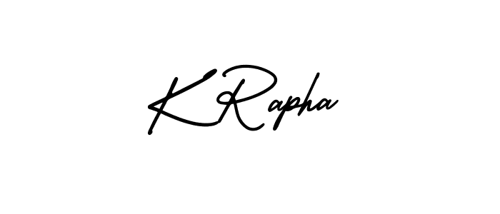 How to Draw K Rapha signature style? AmerikaSignatureDemo-Regular is a latest design signature styles for name K Rapha. K Rapha signature style 3 images and pictures png