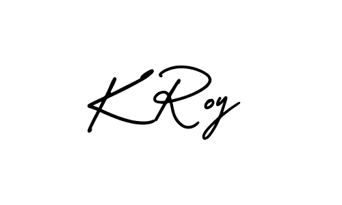 if you are searching for the best signature style for your name K Roy. so please give up your signature search. here we have designed multiple signature styles  using AmerikaSignatureDemo-Regular. K Roy signature style 3 images and pictures png