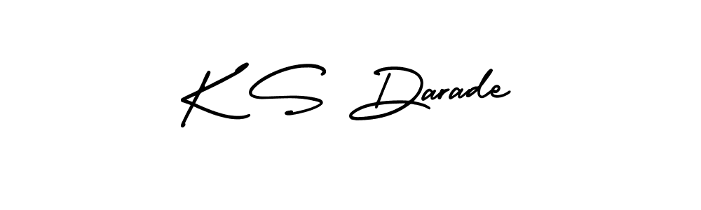 You can use this online signature creator to create a handwritten signature for the name K S Darade. This is the best online autograph maker. K S Darade signature style 3 images and pictures png