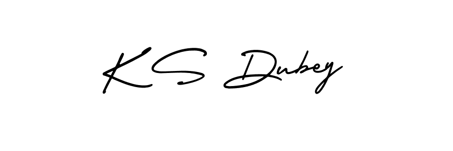 if you are searching for the best signature style for your name K S Dubey. so please give up your signature search. here we have designed multiple signature styles  using AmerikaSignatureDemo-Regular. K S Dubey signature style 3 images and pictures png