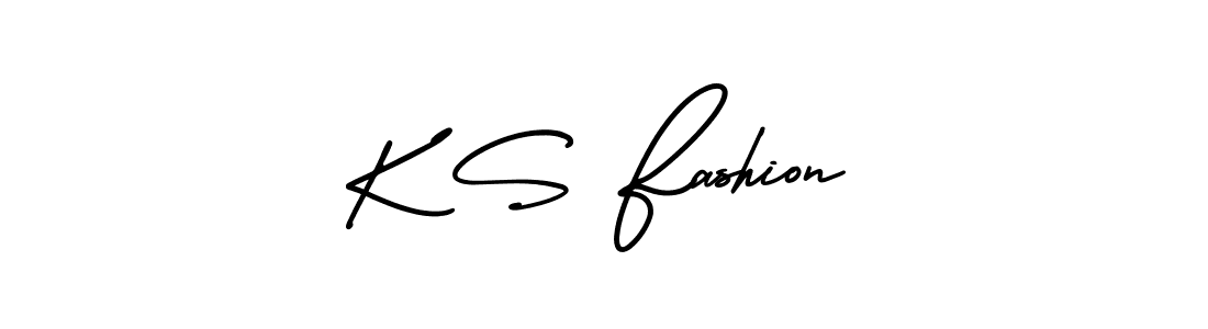 Make a beautiful signature design for name K S Fashion. Use this online signature maker to create a handwritten signature for free. K S Fashion signature style 3 images and pictures png