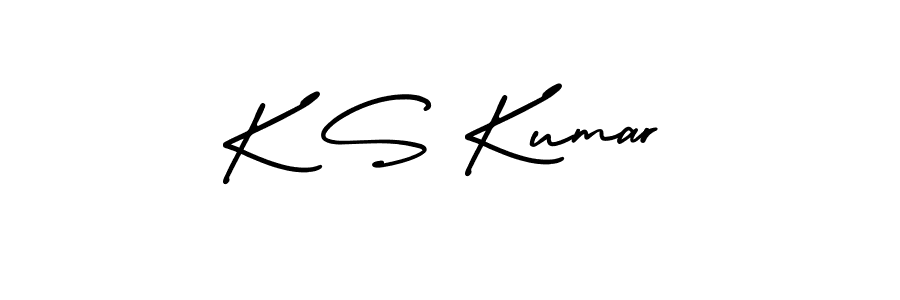 It looks lik you need a new signature style for name K S Kumar. Design unique handwritten (AmerikaSignatureDemo-Regular) signature with our free signature maker in just a few clicks. K S Kumar signature style 3 images and pictures png