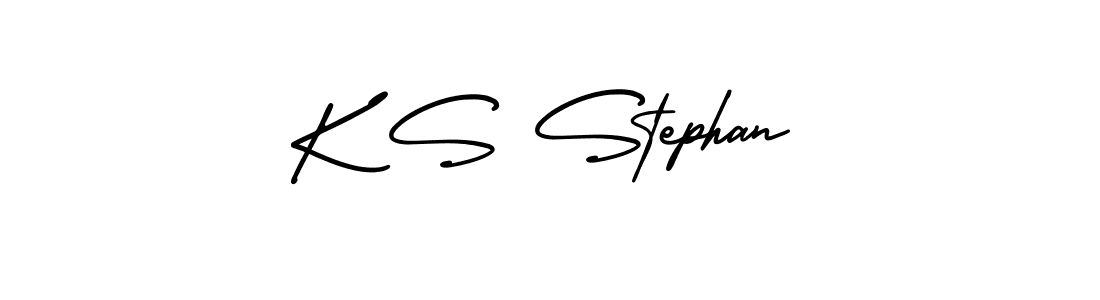 This is the best signature style for the K S Stephan name. Also you like these signature font (AmerikaSignatureDemo-Regular). Mix name signature. K S Stephan signature style 3 images and pictures png