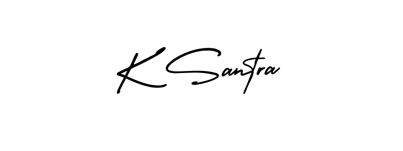 Here are the top 10 professional signature styles for the name K Santra. These are the best autograph styles you can use for your name. K Santra signature style 3 images and pictures png