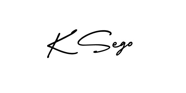 Also You can easily find your signature by using the search form. We will create K Sego name handwritten signature images for you free of cost using AmerikaSignatureDemo-Regular sign style. K Sego signature style 3 images and pictures png