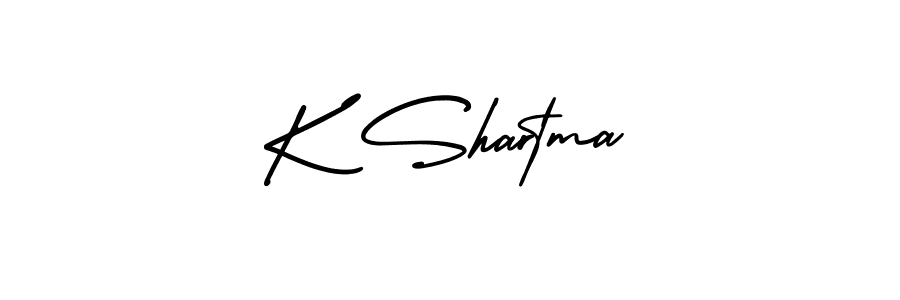 Make a beautiful signature design for name K Shartma. Use this online signature maker to create a handwritten signature for free. K Shartma signature style 3 images and pictures png