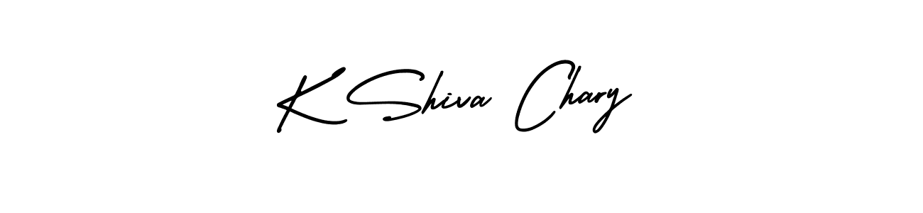 It looks lik you need a new signature style for name K Shiva Chary. Design unique handwritten (AmerikaSignatureDemo-Regular) signature with our free signature maker in just a few clicks. K Shiva Chary signature style 3 images and pictures png