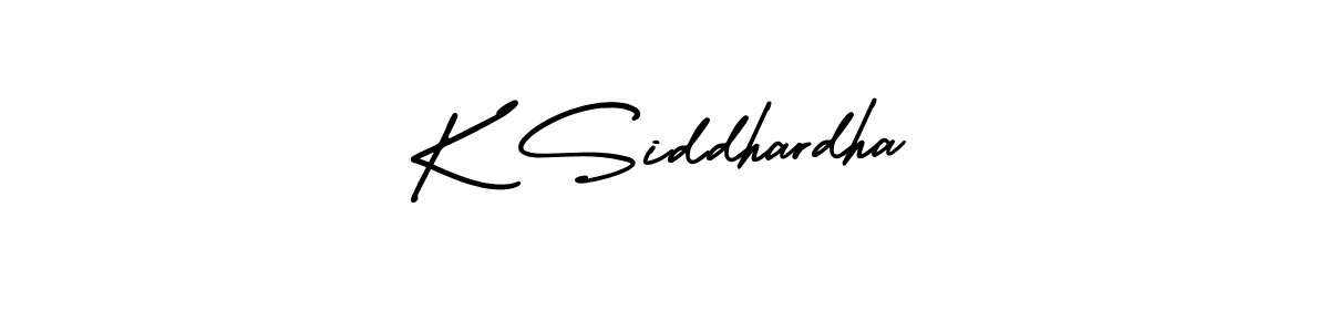 This is the best signature style for the K Siddhardha name. Also you like these signature font (AmerikaSignatureDemo-Regular). Mix name signature. K Siddhardha signature style 3 images and pictures png