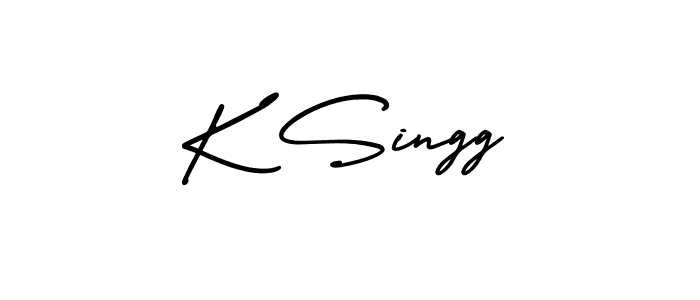 Use a signature maker to create a handwritten signature online. With this signature software, you can design (AmerikaSignatureDemo-Regular) your own signature for name K Singg. K Singg signature style 3 images and pictures png