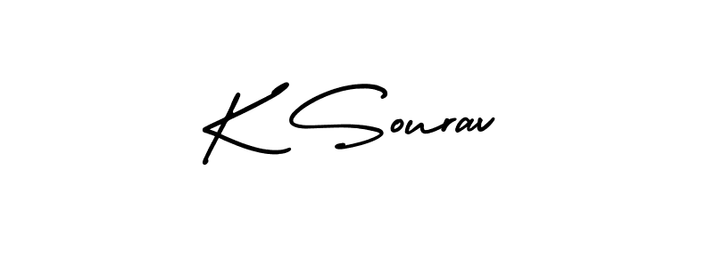 Make a short K Sourav signature style. Manage your documents anywhere anytime using AmerikaSignatureDemo-Regular. Create and add eSignatures, submit forms, share and send files easily. K Sourav signature style 3 images and pictures png