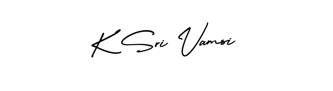 It looks lik you need a new signature style for name K Sri Vamsi. Design unique handwritten (AmerikaSignatureDemo-Regular) signature with our free signature maker in just a few clicks. K Sri Vamsi signature style 3 images and pictures png