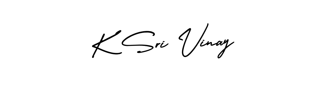 Best and Professional Signature Style for K Sri Vinay. AmerikaSignatureDemo-Regular Best Signature Style Collection. K Sri Vinay signature style 3 images and pictures png