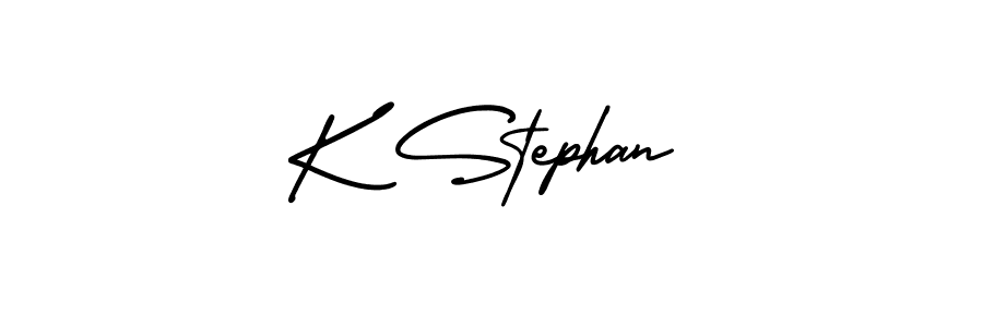 How to Draw K Stephan signature style? AmerikaSignatureDemo-Regular is a latest design signature styles for name K Stephan. K Stephan signature style 3 images and pictures png